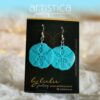 sand dollar earrings nz handcrafted
