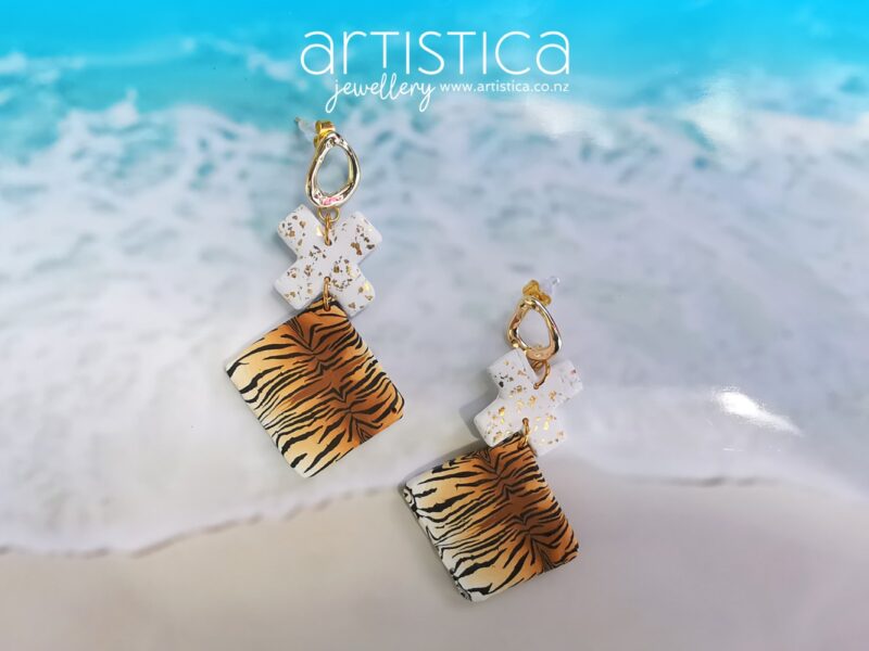 Tiger earrings NZ