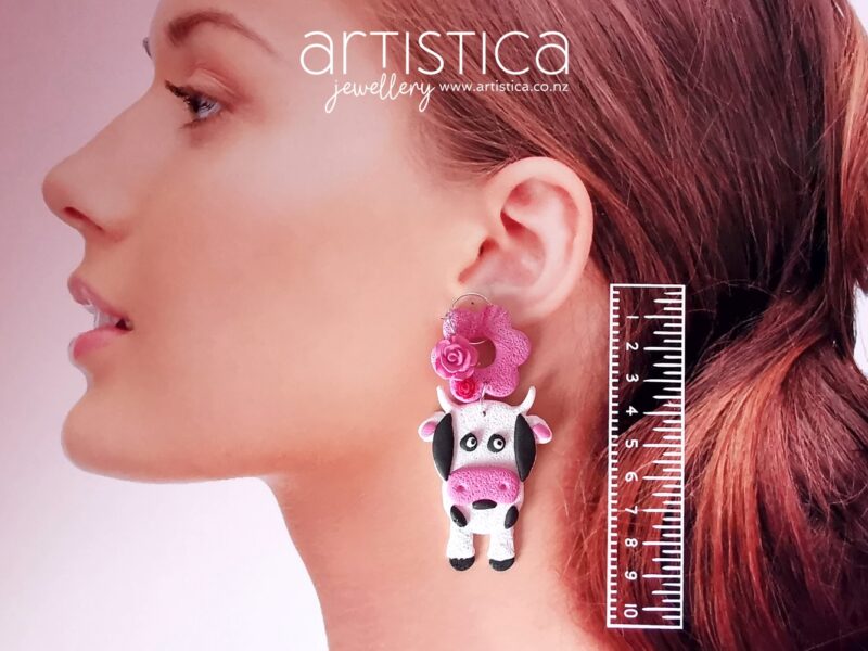 cow earrings new zealand