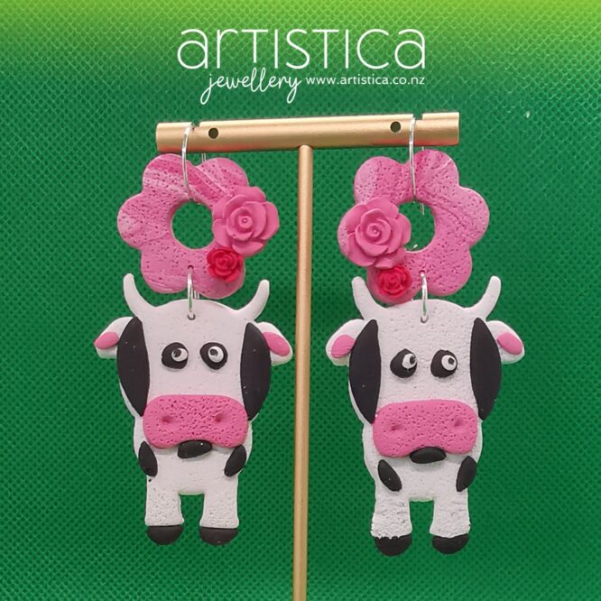 cow earrings new zealand