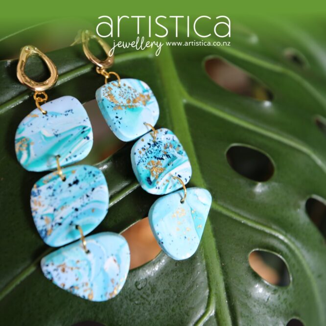 Tesoro Polymer Clay Earring NZ