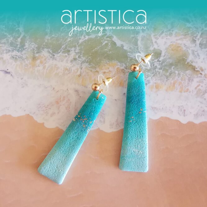 hand made stud earrings artistica polymer clay