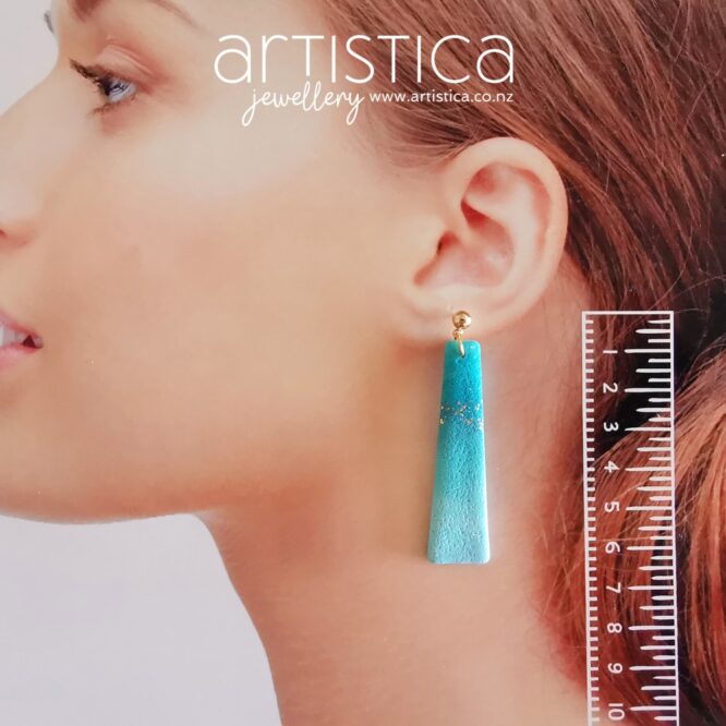 hand made stud earrings artistica polymer clay