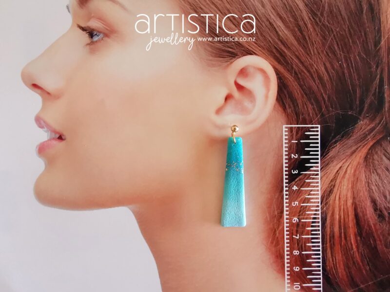 hand made stud earrings artistica polymer clay