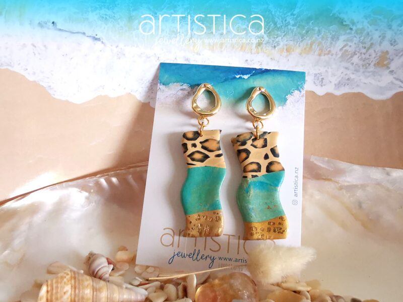 Leopard earrings NZ