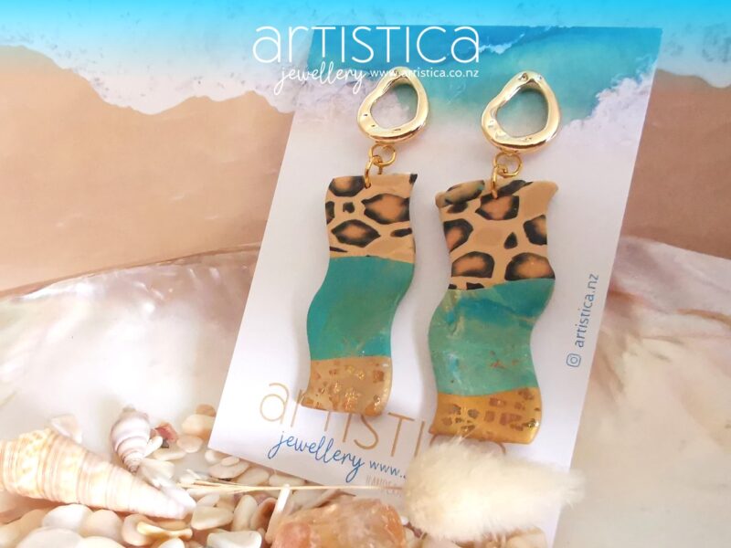 Leopard earrings NZ