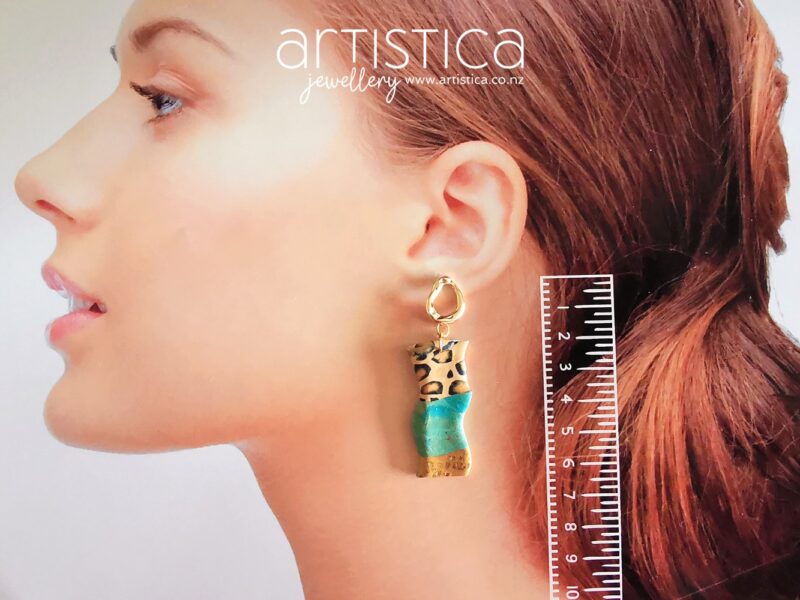 Leopard earrings NZ