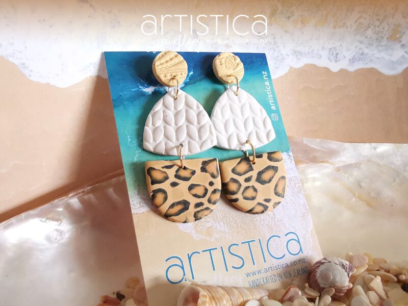 Leopard earrings NZ