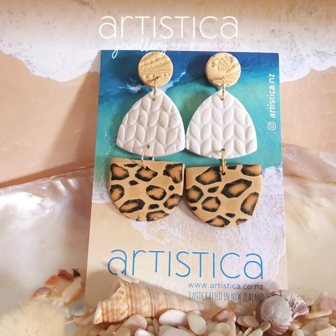 Leopard earrings NZ