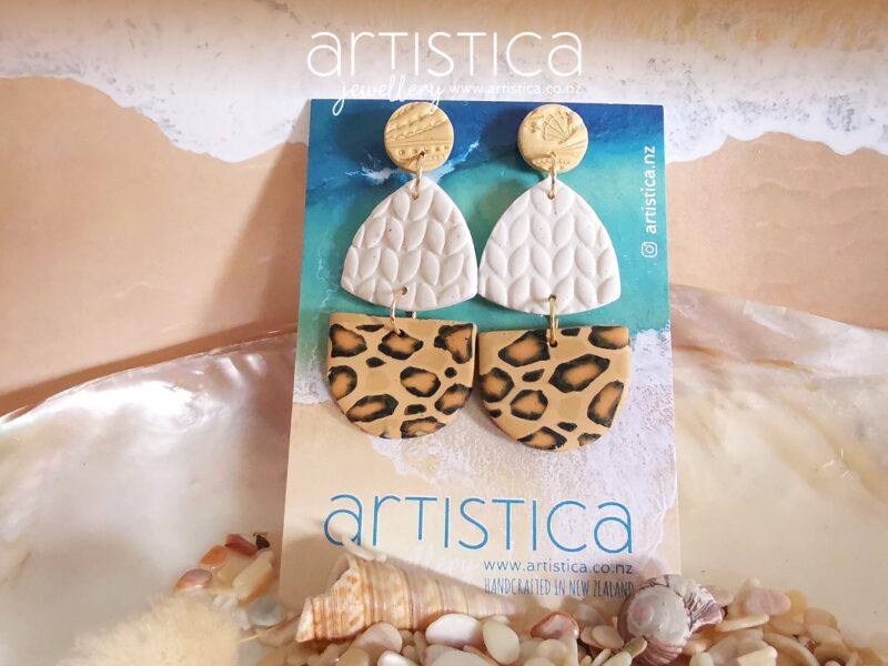 Leopard earrings NZ