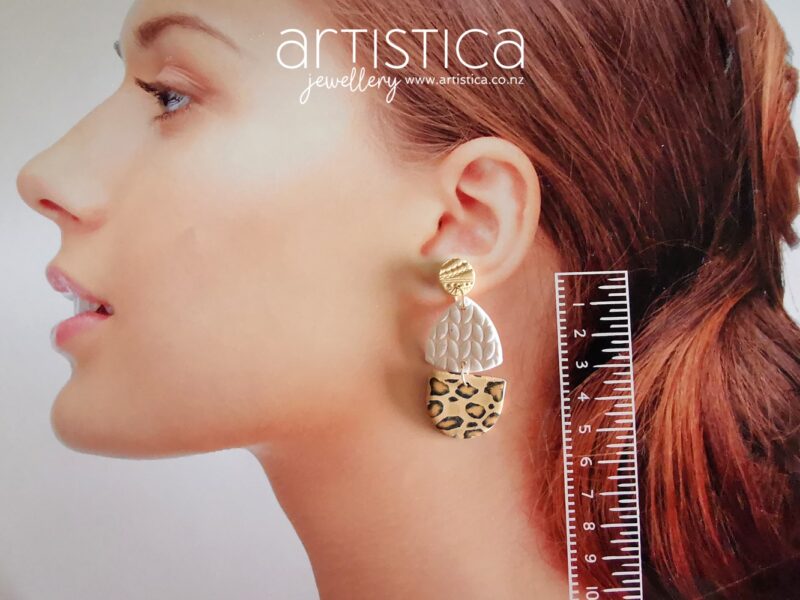 Leopard earrings NZ
