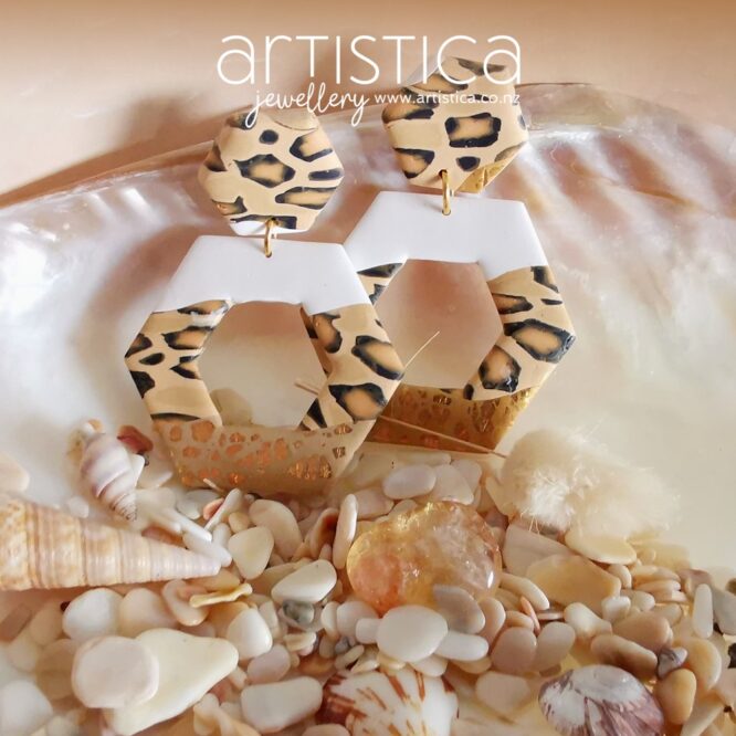 Leopard earrings NZ