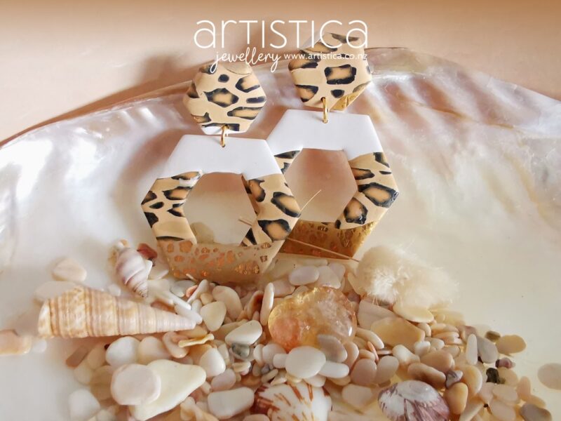 Leopard earrings NZ