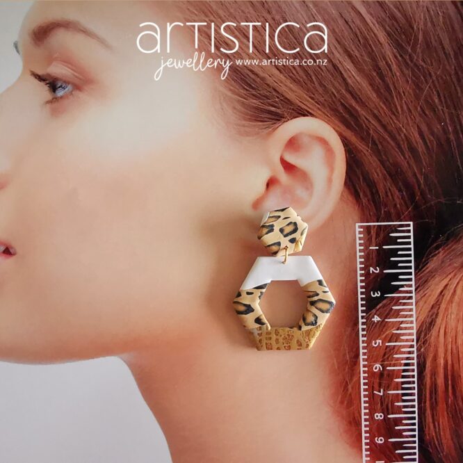 Leopard earrings NZ