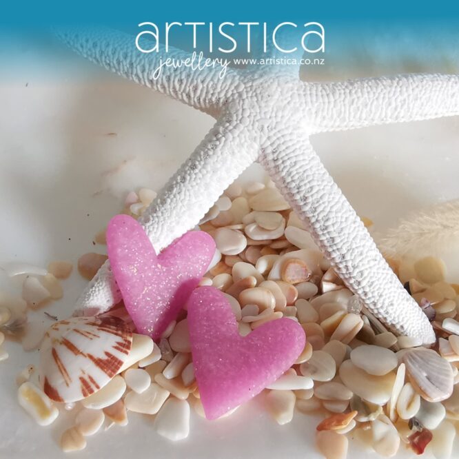 hand made stud earrings artistica polymer clay
