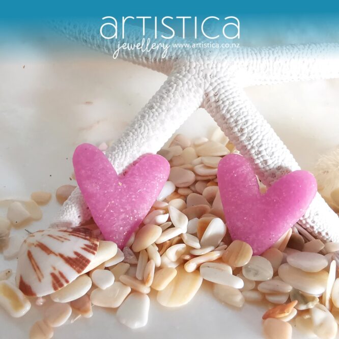 hand made stud earrings artistica polymer clay