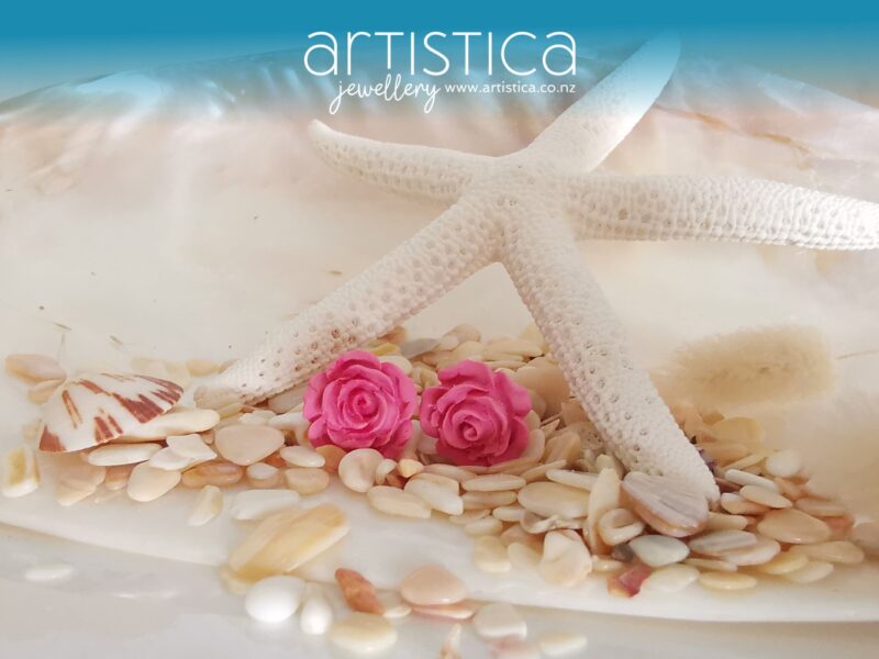 hand made stud earrings artistica polymer clay