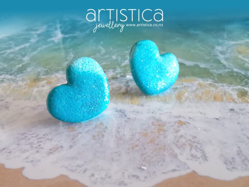 hand made stud earrings artistica polymer clay