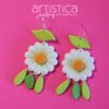 Daisy Flower Power Boho style earring