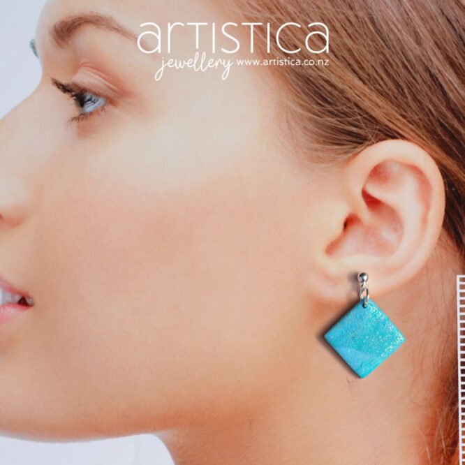 polymer clay earrings handcrafted in New Zealand by Artistica