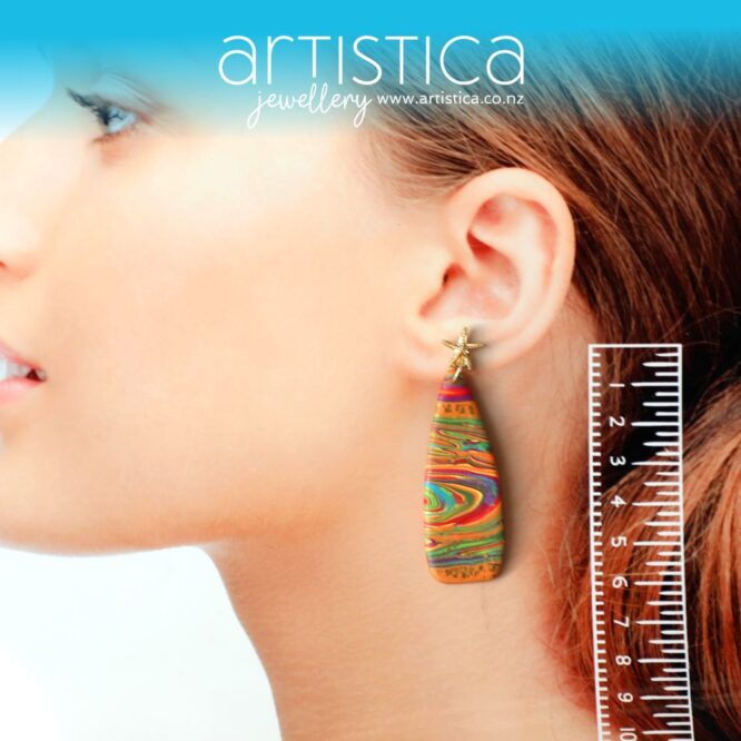 artistic earrings