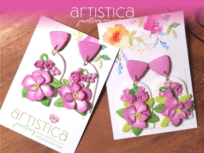 flower earrings