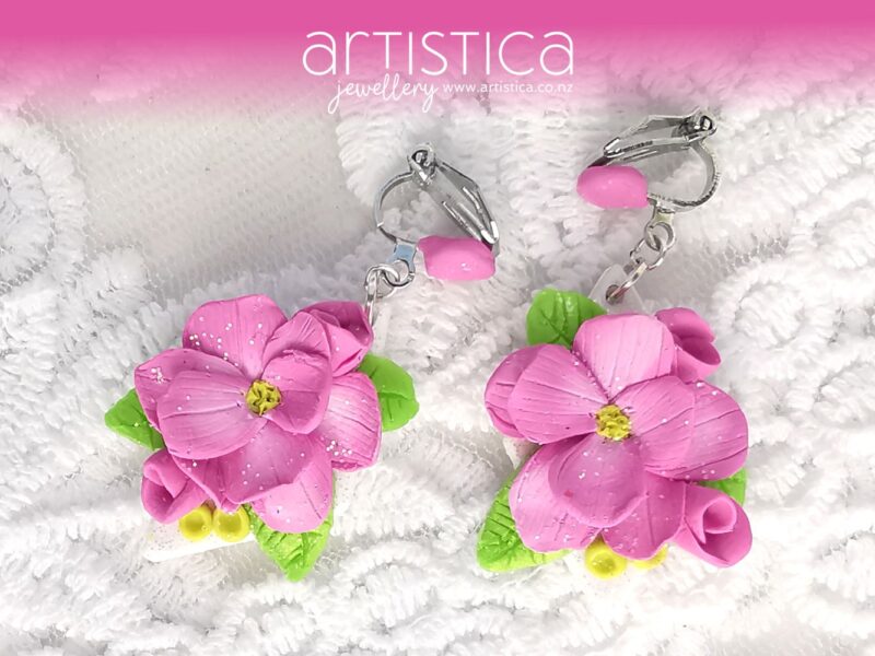 flower earrings